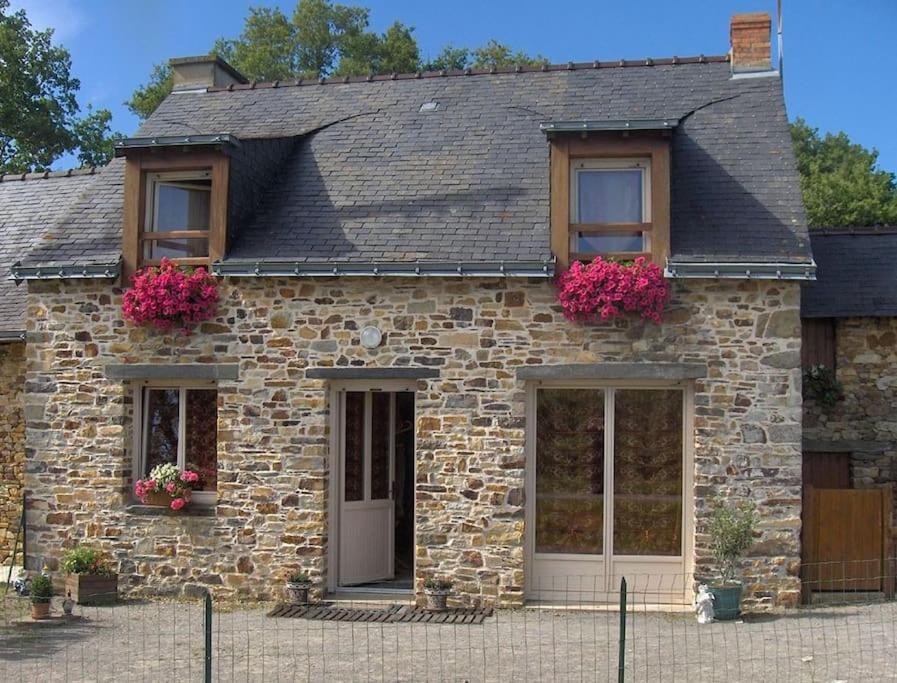 Charmante Maison En Campagne Grand-Fougeray Dış mekan fotoğraf